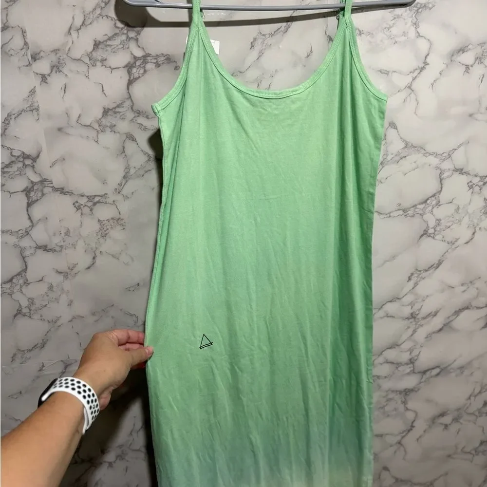 NEW Eleven Paris Mint and White Maxi Dress Size XS